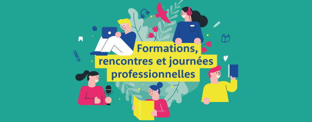 Personnage lisant, écoutant de la musique, et regardant un ordinateur sur fond vert